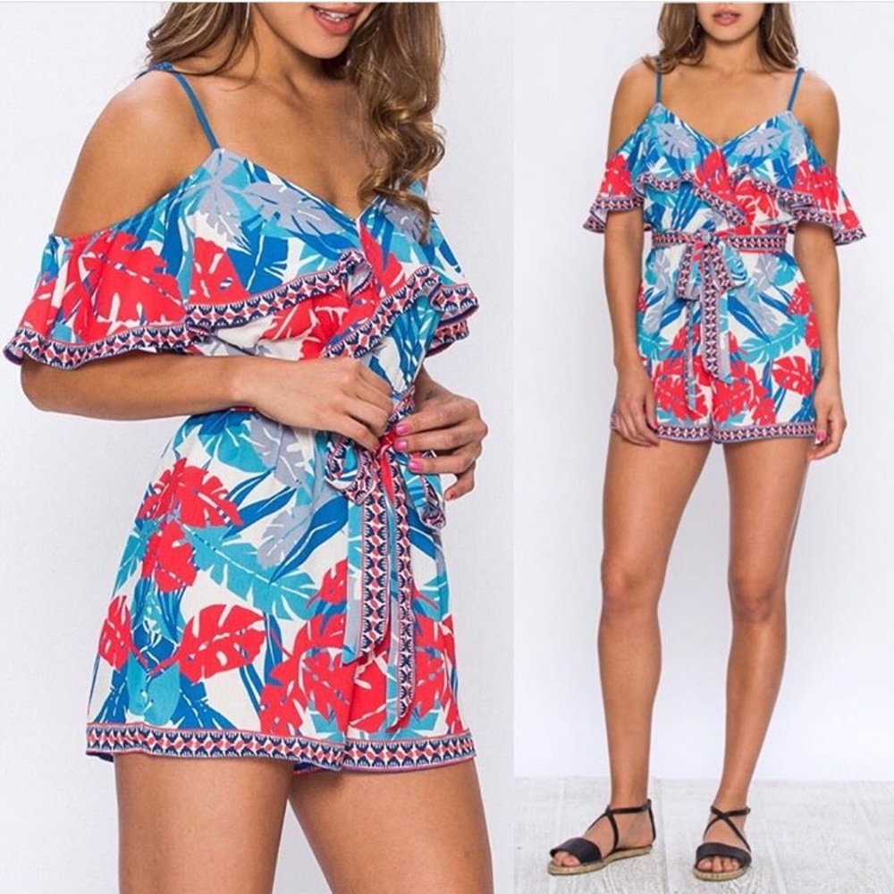 Caribbean Melody Romper